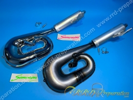 Pot d’échappement SIMONINI Racing silencieux ovale pour PIAGGIO CIAO, CIAO PX, BRAVO, BOXER… version au choix