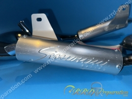Pot d’échappement SIMONINI Racing silencieux ovale pour PIAGGIO CIAO, CIAO PX, BRAVO, BOXER… version au choix