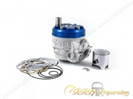 Pack maxi-kit 2FAST 70cc Ø47,6mm (kit, vilebrequin et pot) pour mécaboite DERBI EURO 3 et 4