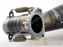 Pot d'échappement 2FAST FL100 pour carter MALOSSI C-ONE / RC- ONE pour scooter PIAGGIO / GILERA (TYPHOON, NRG...)
