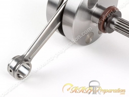 Vilebrequin, embiellage 2FAST course 47mm bielle 100mm pour carter MALOSSI C-ONE, RC-ONE pour scooter PIAGGIO / GILERA..