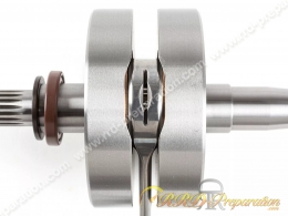Vilebrequin, embiellage 2FAST course 47mm bielle 100mm pour carter MALOSSI C-ONE, RC-ONE pour scooter PIAGGIO / GILERA..