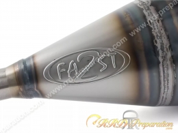 Pot d'échappement 2FAST 100cc pour scooter minarelli horizontal (NITRO, AEROX...)