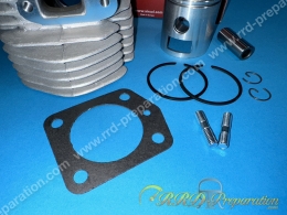 Kit 70 Ø45mm AIRSAL aluminium air pour MBK 88, AV44... / motobecane av7 (arrondi)