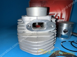 Kit 70 Ø45mm AIRSAL aluminium air pour MBK 88, AV44... / motobecane av7 (arrondi)