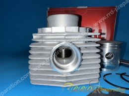 Kit 70 Ø45mm AIRSAL aluminium air pour MBK 88, AV44... / motobecane av7 (arrondi)