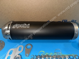 Pot d'échappement POLINI BIG EVOLUTION 100 passage bas minarelli am6 DT, TZR, RS, SHERCO, CPI, FANTIC, RS2...