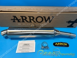 Silencieux d'échappement ARROW PARIS-DAKAR REPLICA homologué pour moto SUZUKI DR 600 R/S de 1985 à 1990