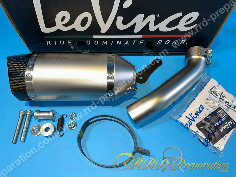Silencieux d'échappement LEOVINCE LV PRO pour moto KAWASAKI Z 900 A2 de 2018 à 2022