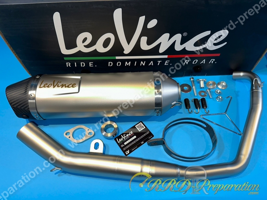 Pot d'échappement LEOVINCE LV ONE EVO pour moto YAMAHA MT-125 de 2017 à 2019 4T