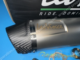Pot d'échappement LEOVINCE LV ONE EVO pour moto YAMAHA MT-125 de 2017 à 2019 4T