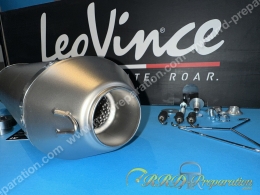 Pot d'échappement LEOVINCE LV ONE EVO pour moto YAMAHA MT-125 de 2017 à 2019 4T