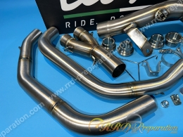 Collecteur LEOVINCE pour silencieux LEOVINCE ou ORIGINE sur KAWASAKI Z 900 A2 de 2018 à 2021