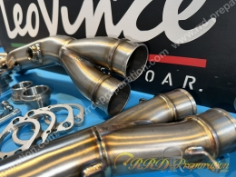 Collecteur LEOVINCE pour silencieux LEOVINCE ou ORIGINE sur KAWASAKI Z 900 A2 de 2018 à 2021