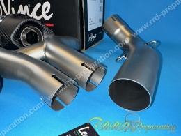 Paire de silencieux d'échappement LEOVINCE LV ONE EVO pour KTM 950, 990 ... LC8 ADVENTURE de 2003 à 2012