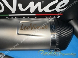 Paire de silencieux d'échappement LEOVINCE LV ONE EVO pour KTM 950, 990 ... LC8 ADVENTURE de 2003 à 2012