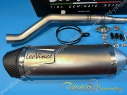 Pot d'échappement LEOVINCE LV ONE EVO pour moto YAMAHA MT-125 à partir de 2021 4T