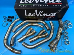 Collecteur LEOVINCE pour silencieux LEOVINCE ou ORIGINE sur KAWASAKI Z 900 de 2017 à 2019