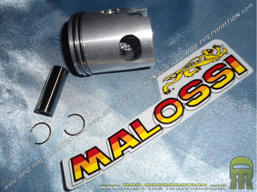 Piston bi segment MALOSSI Ø47mm axe 12mm pour kit 70cc FONTE sur KEEWAY, CPI,...