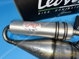 Pot d'échappement LEOVINCE Hand made TT pour MINARELLI Vertical (booster, bw's) avant 2003