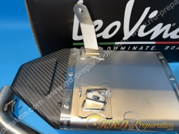 Ligne complète leovince underboy "version basse" pour moto YAMAHA MT07/FZ07 de 2014 à 2016