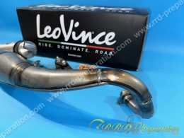 Pot d'échappement LEOVINCE HAND MADE TT pour scooter PIAGGIO / GILERA (Typhoon, nrg...)