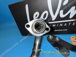 Pot d'échappement LEOVINCE HAND MADE TT pour scooter PIAGGIO / GILERA (Typhoon, nrg...)