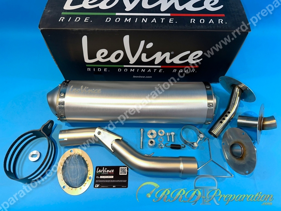 Silencieux d'échappement LEOVINCE X3 pour YAMAHA TT 600 R 1998 à 2005 et TTE 600 de 1994 à 2002