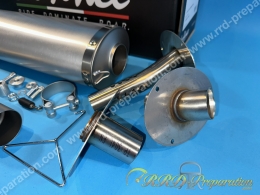 Silencieux d'échappement LEOVINCE X3 pour YAMAHA TT 600 R 1998 à 2005 et TTE 600 de 1994 à 2002