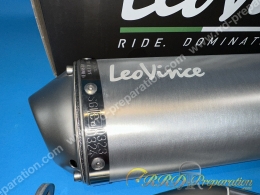 Silencieux d'échappement LEOVINCE X3 pour YAMAHA TT 600 R 1998 à 2005 et TTE 600 de 1994 à 2002