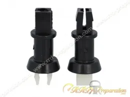 Paire de supports pour corps, cuvelage pour clignotant chromé pour motobécane / motoconfort