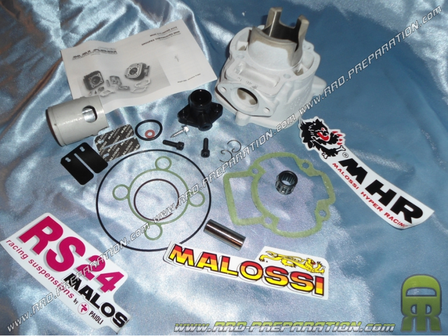 Cylinder 50cc Ø40mm MALOSSI MHR aluminum piaggio liquid (NRG, RUNNER ...)