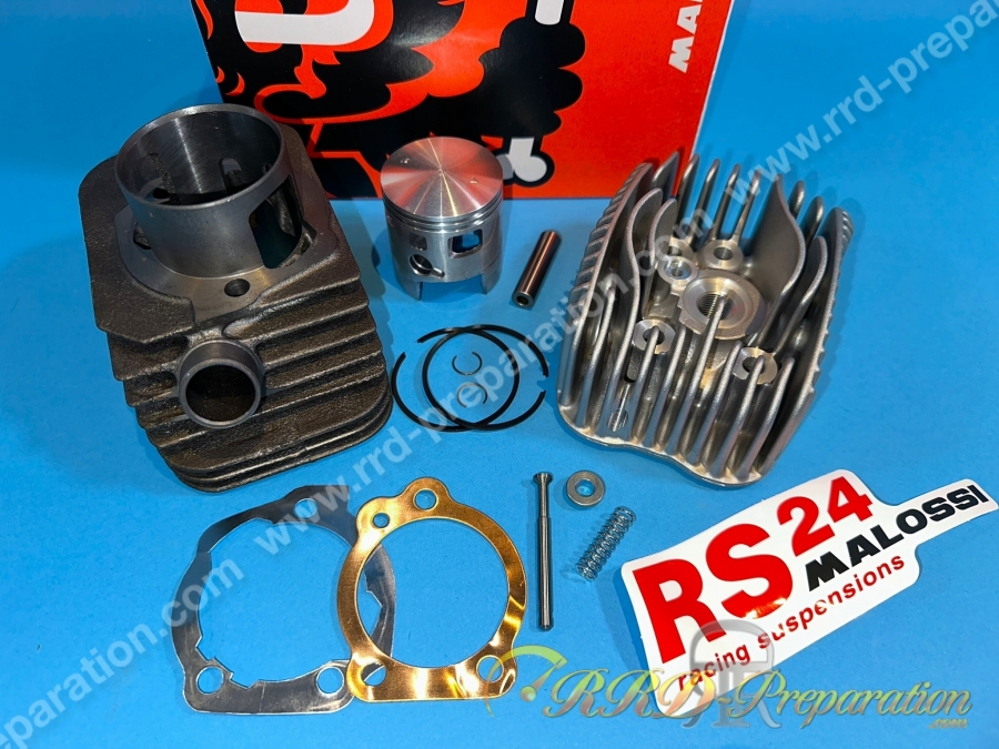 Kit 70 Ø46,5mm complet avec culasse MALOSSI Racing fonte PIAGGIO Ciao, Px, Boxer, Bravo... Kit 70 Ø46,5mm complet avec culasse MALOSSI Racing fonte PIAGGIO Ciao, Px, Boxer, Bravo...