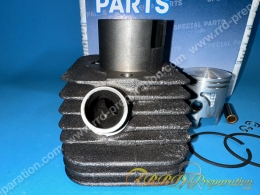 Cylindre - piston sans culasse 65cc Ø43mm (axe 10mm et 12mm) POLINI fonte PIAGGIO ciao