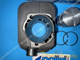 Cylindre - piston sans culasse 65cc Ø43mm (axe 10mm et 12mm) POLINI fonte PIAGGIO ciao