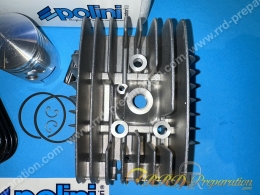 Kit 65cc Ø43mm avec culasse (axe Ø10/12mm) POLINI RACING fonte PIAGGIO Ciao, bravo, boss, grillo, si, superbravo...