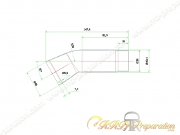 Réducteur de bruit DB-KILLER ARROW pour silencieux ARROW MAXI RACE TECH ...