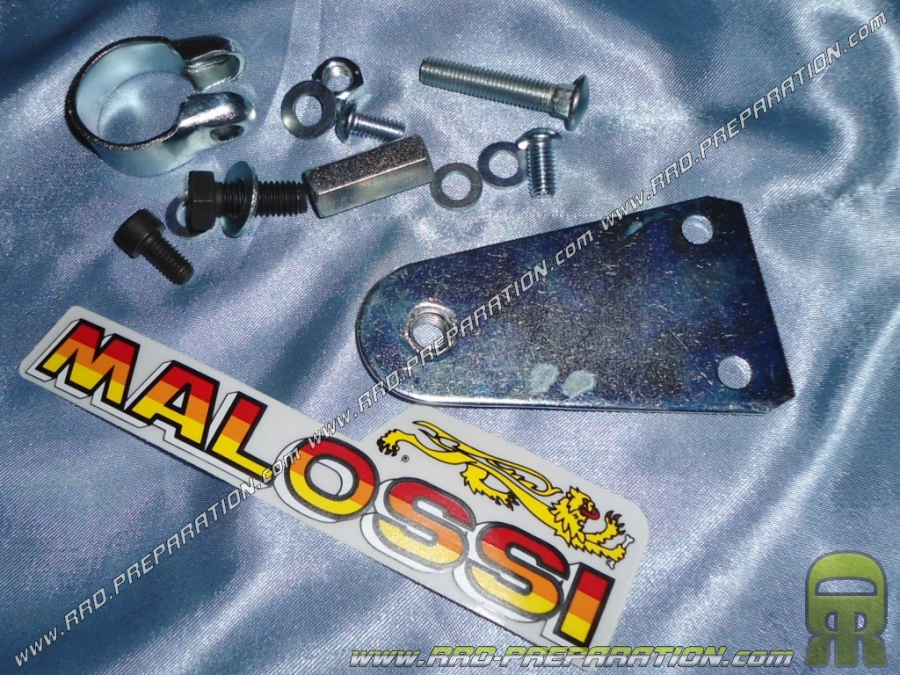 Set of screws and clamp for MALOSSI exhaust on PIAGGIO CIAO