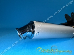 Pot d'échappement P2R finition vernis pour PEUGEOT 103 MVL, SP fixation à 2 vis (bride)