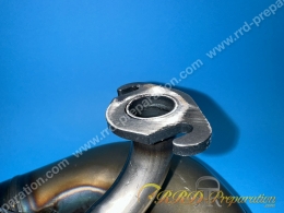 Pot d'échappement P2R finition vernis pour PEUGEOT 103 MVL, SP fixation à 2 vis (bride)