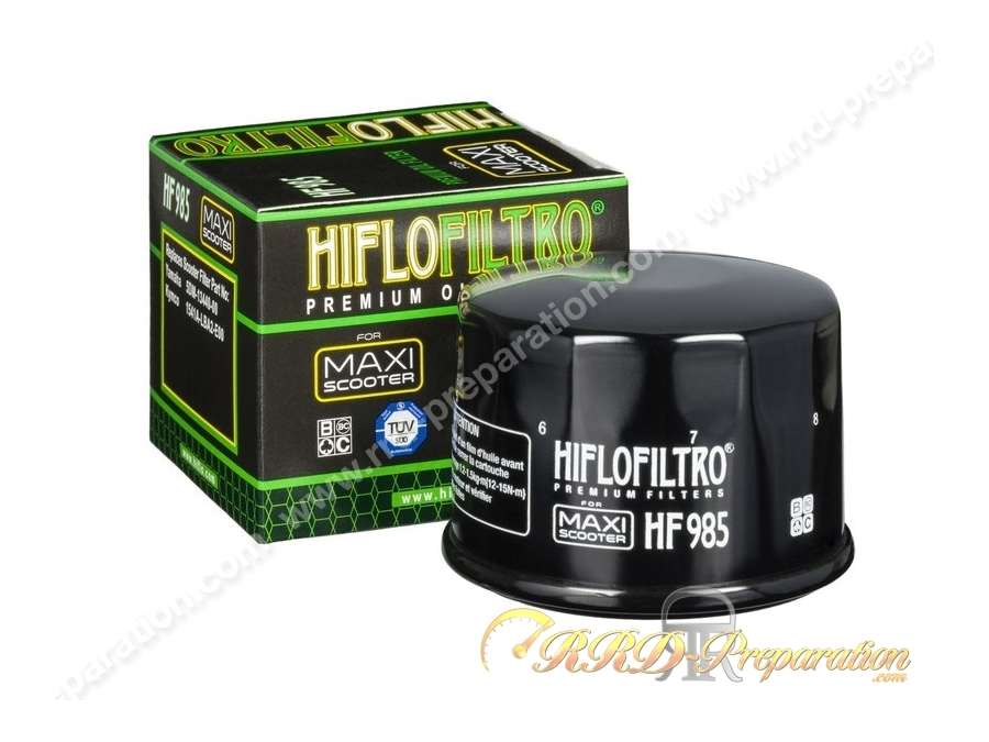 Filtre à huile HIFLO FILTRO pour moto, maxi-scooter Kymco Xciting 500, Yamaha Tmax 500, 530 Filtre à huile HIFLO FILTRO pour moto, maxi-scooter Kymco Xciting 500, Yamaha Tmax 500, 530