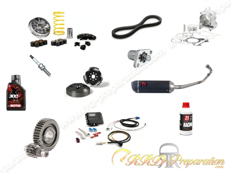 Pack préparation moteur complet 183cc pour APRILIA SR GT, PIAGGIO MEDLEY, VESPA GTS 125 à partir de 2021