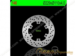 Disque de frein arrière NG BRAKES rond fixe pour CAGIVA 125 MITO, PLANET, RAPTOR...