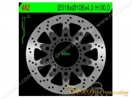 Front brake disc NG BRAKES...