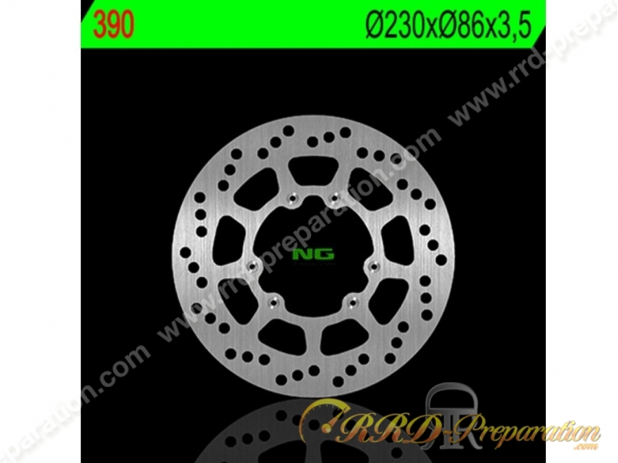 Disque de frein avant NG BRAKES rond fixe pour YAMAHA DT R, TT, YZ.. Disque de frein avant NG BRAKES rond fixe pour YAMAHA DT R, TT, YZ..