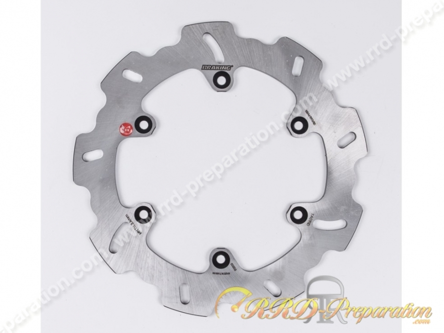 Disque de frein arrière BRAKING pétale fixe pour YAMAHA DT R, YZ, WR... Disque de frein arrière BRAKING pétale fixe pour YAMAHA DT R, YZ, WR...