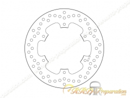 Disque de frein arrière BREMBO rond fixe pour TM RACING, YAMAHA..