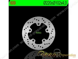 Disque de frein arrière NG BRAKES rond fixe pour MBK X-POWER, YAMAHA TZR 50...