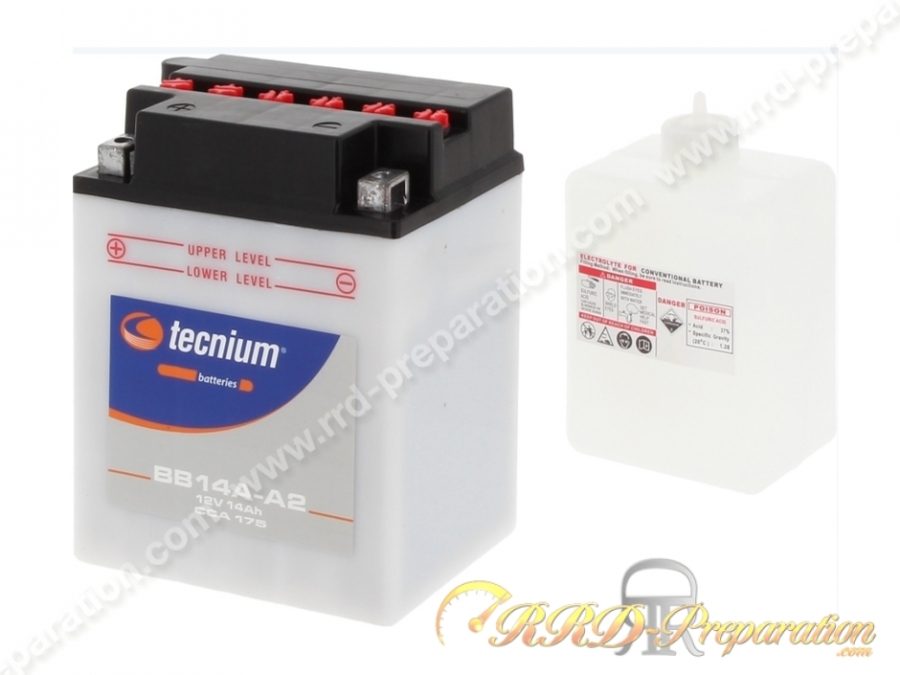 Batterie haute performance CB14A-A1 12v 14Ah pour moto, mécaboite, scooters...