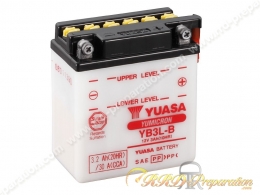 Batterie haute performance Yuasa YB3L-B 12V 3Ah pour moto, mécaboite, scooters...